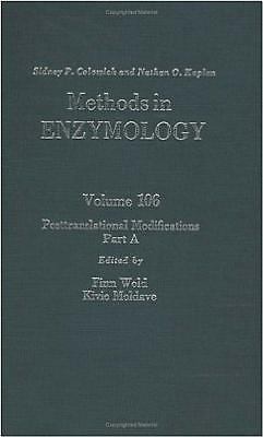 Posttranslational Modifications, Part A (Volume 106) (Methods in Enzymology,...