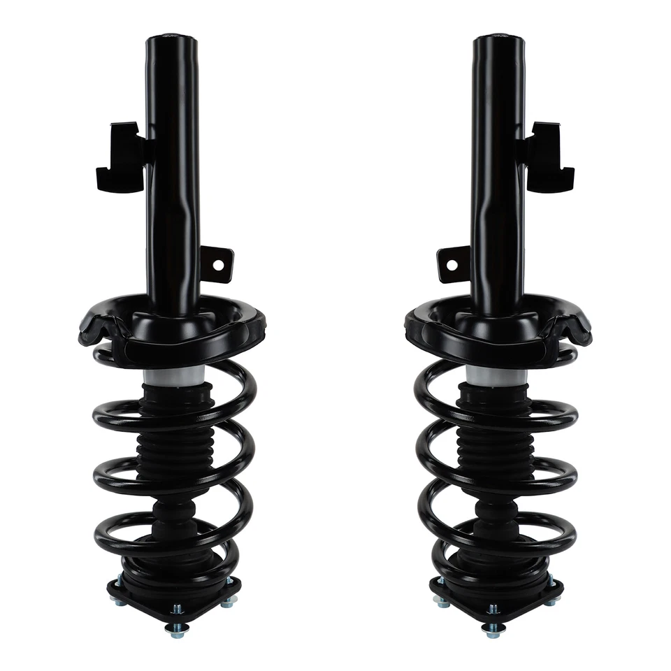 Pair Front Complete Strut & Coil Spring Assembly For Volvo C30 07-13 C70 V50 S40 - Imagem 2 de 4