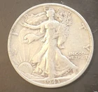 1943s 50C Walking Liberty Half Dollar VF/ XF Condition