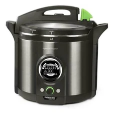 NEW IN BOX Presto Precise 02144 12Qt Digital Pressure Canner - Black 