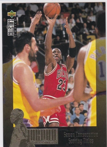 MICHAEL JORDAN 1995 Upper Deck Basketball INSERT CARD Chicago Bulls NBA LE!