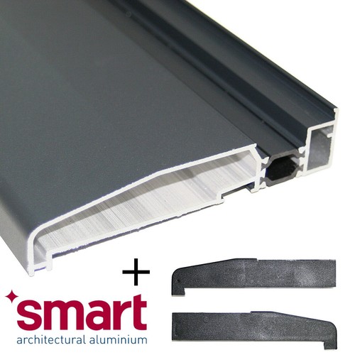 150mm Aluminium External cill Window Door Patio Outside Smarts sill + Caps eBay