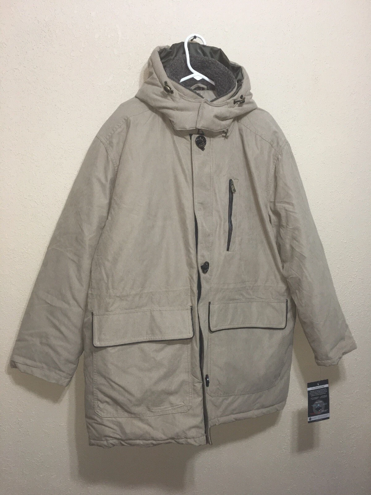 Rainforest Heritage Micro Oxford Thermoluxe Fill Parka Mens Jacket XXL NEW image 5