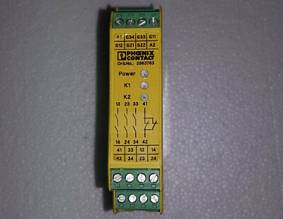 Phoenix  2963763 Safety Relays PSR-SCP-24UC/ESA4/3X1/1X2/B  Usded