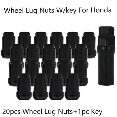 20pcs Spline Lug Nut Wheel Bolt M12x1.5 For Acura TSX RSX Honda Accord Civic