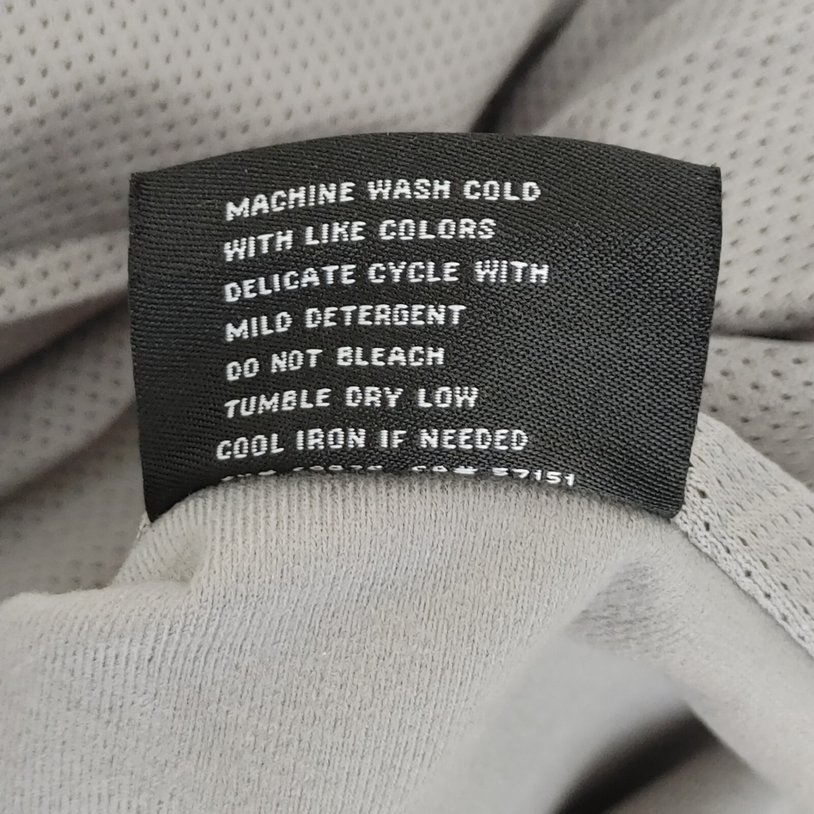 Black Rivet Soft Shell Jacket Front Full Zip Grey… - image 8