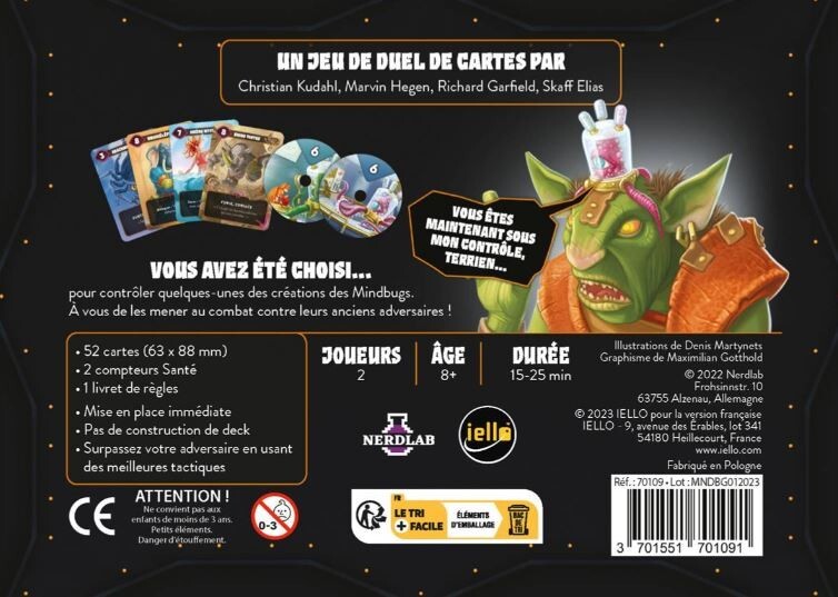 Pendragon - Mindbug Tuttifrutti Galassia | Edizione italiana |Gioco di Carte | Età 8+ | 2 Giocatori