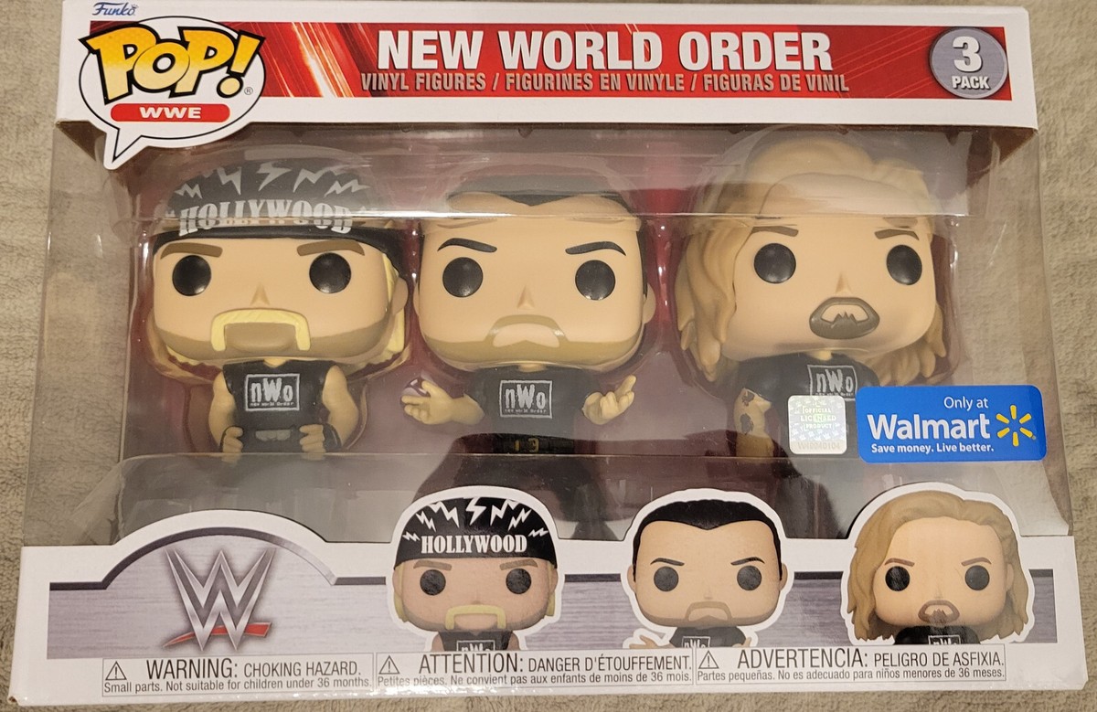 WWE WCW Funko Pop 3-Pack – nWo (Hulk Hogan, Kevin Nash, Scott Hall