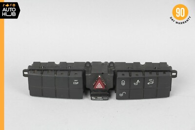 05-09 Mercedes W209 CLK500 C320 Hazard Light Door Lock Control Panel 2038213281