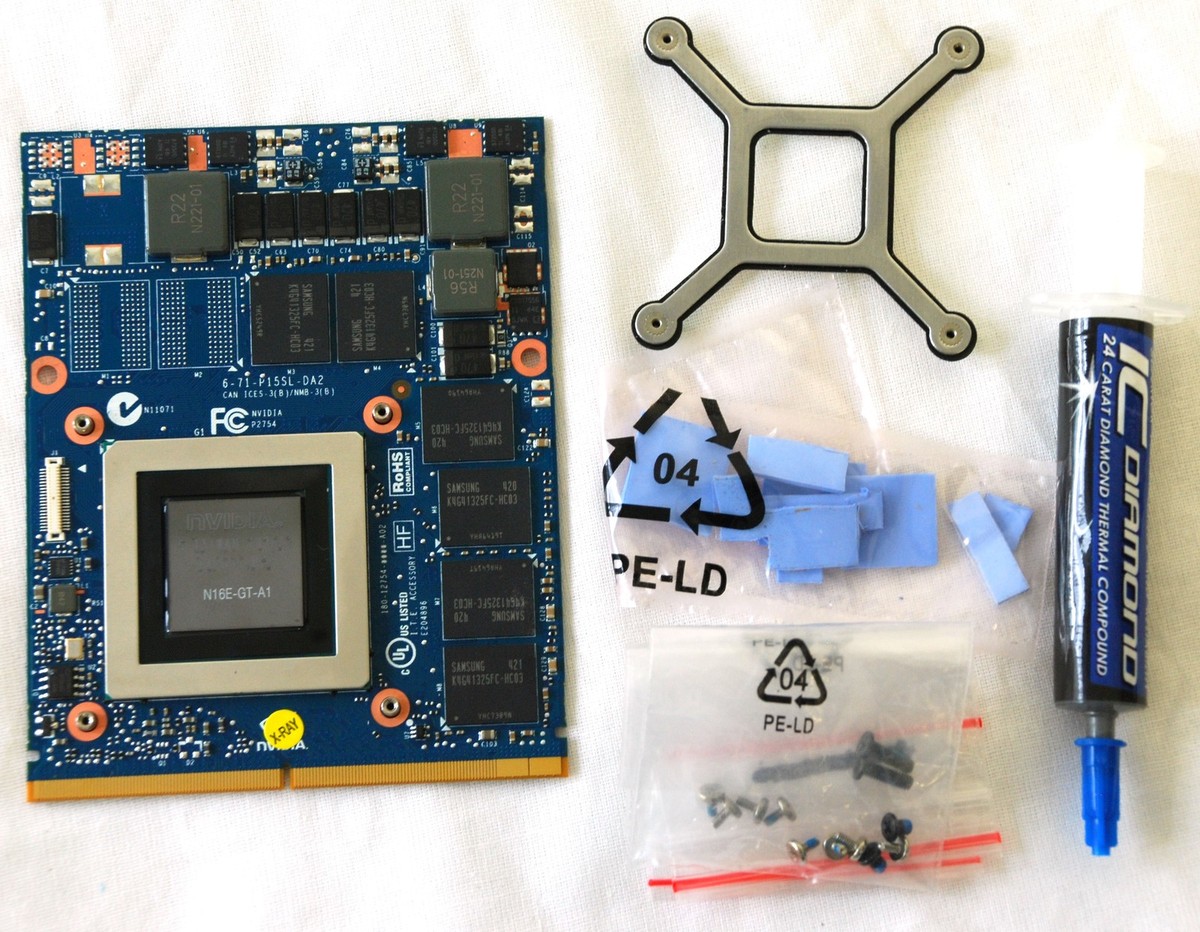 Geforce Gtx 1070 Alienware Laptop Upgrade Graphics Card ALIENWARE