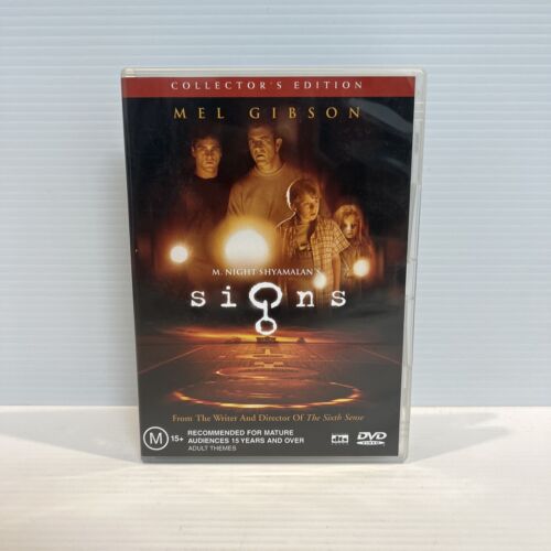 Signs - Collector's Edition (DVD) Mel Gibson (Australian Region 4 PAL) ab536 - Picture 1 of 3