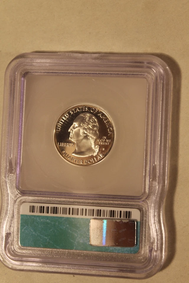 Nebraska Silver Quarter 25C 2006 ICG PR70 DCAM - Image 2 of 4