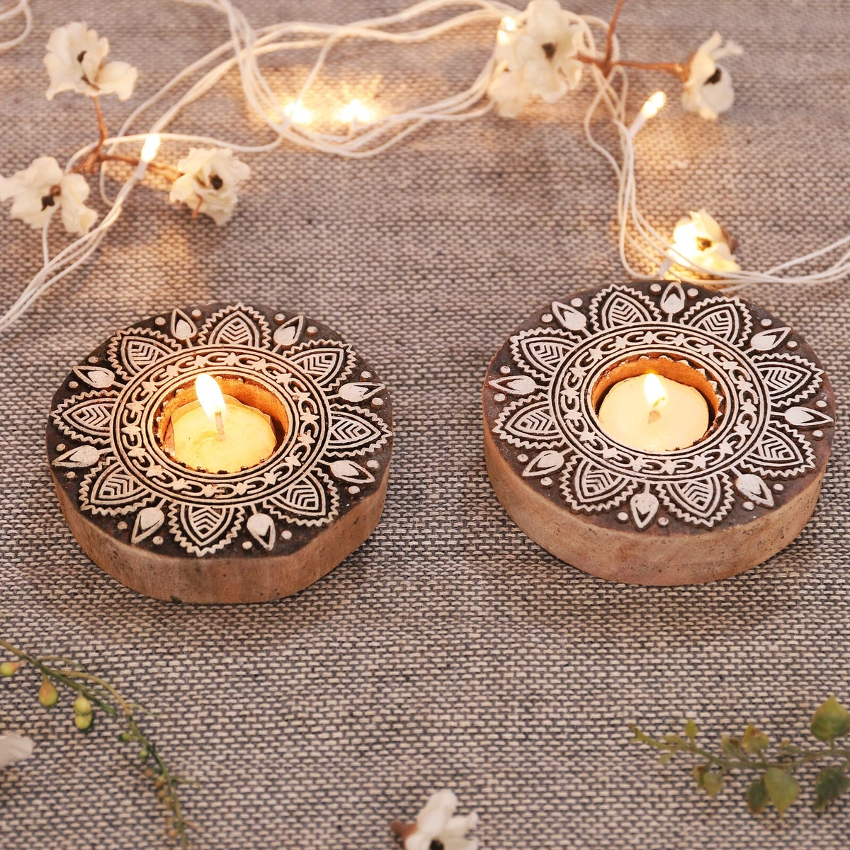 Round tea light holders outlet