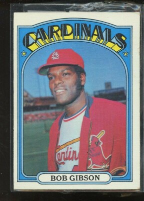 1972 TOPPS #130 BOB GIBSON CARDS EX+ E013289