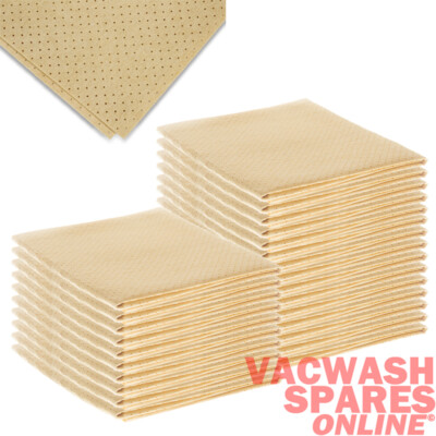 ORIGINAL PVA KUNSTSTOFF WASCHLEDER - PERFORIERT - FLUNKY - VILEDA - 25ER PACK
