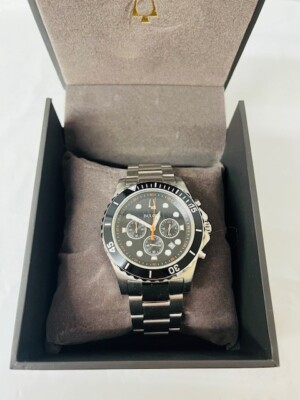 BULOVA 腕時計 Bulova 98B326 Men's Classic Sport 6-Hand Chronograph Quartz Watch