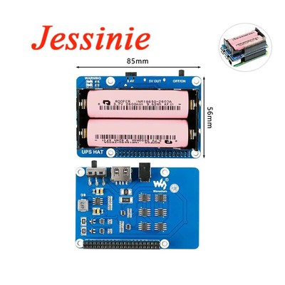 Raspberry Pi UPS HAT 5V Power Supply Module with Battery Protection