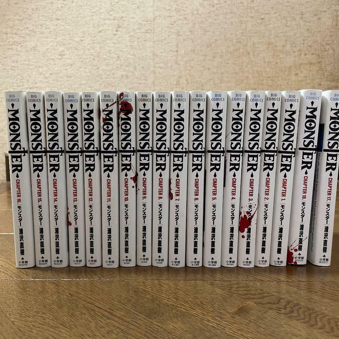Monster Naoki Urasawa Manga Comic Whole Volume Set Japanese Monster Naoki Urasawa Manga Comic Whole Volume Set Japanese