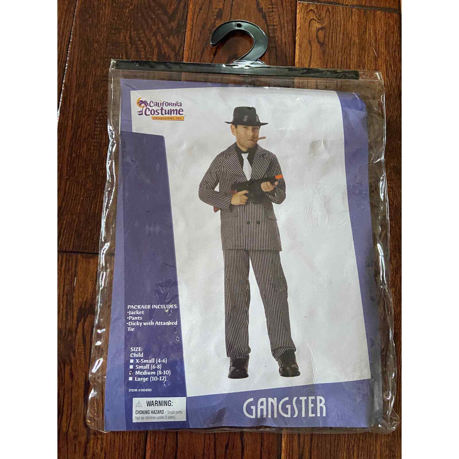California Costume Boys Gangster Costume Size Med… - image 2