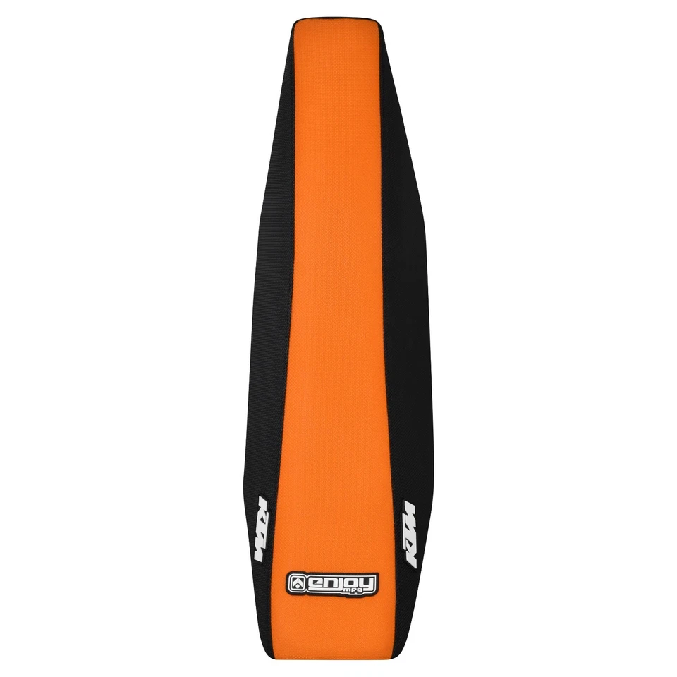 Prendedor de tampa de assento 1998-2000 KTM MXC 200/300/380 LATERAIS PRETAS / PARTE SUPERIOR LARANJA #395 - Imagem 3 de 4