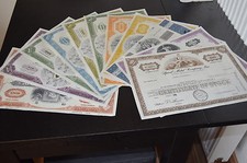 USA, AMERYKA, Historyczne akcje handlowe/przemysłowe/akcje z lat 1944 - 1990