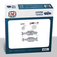 AS Katalysator für Honda Accord 2.4 2003-2008