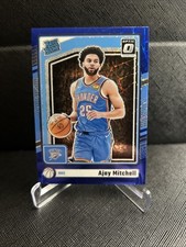 2024-25 Panini Donruss Optic - Rated Rookie Ajay Mitchell #274 Blue Velocity...