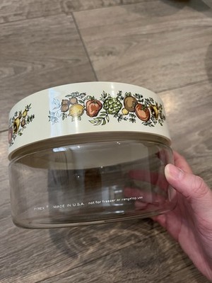 Pyrex Corning Spice of Life See-N-Store Glass Canister Jar with Lid