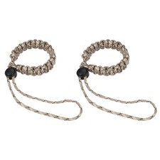 2pcs Camera Wrist Strap - Paracord Camera Hand Strap Lanyard, Brown