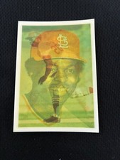 LOU BROCK 3D SPORTFLICS ST LOUIS CARDINALS 1986 
