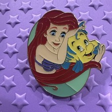 Loungefly Disney Little Mermaid ARIEL and FLOUNDER Enamel Pin