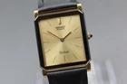 [Near MINT] SEIKO Dolce 7730-5020 25mm Gold Dial Quartz Men's Vintage Watch