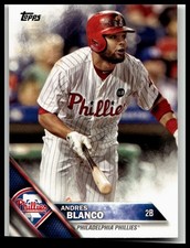 2016 Topps Gold #383 Andres Blanco Philadelphia Phillies