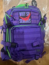 RARE Wolfpak  35L  why So Serious  Joker Back...