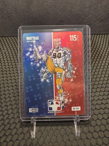 Wattage (TJ Watt) 2026 Bo Jackson Battle Arena #LOGO-616 Logo Battlefoil SP