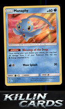 Manaphy 25/73 Pokemon Holo Rare Shining Legends Card LP