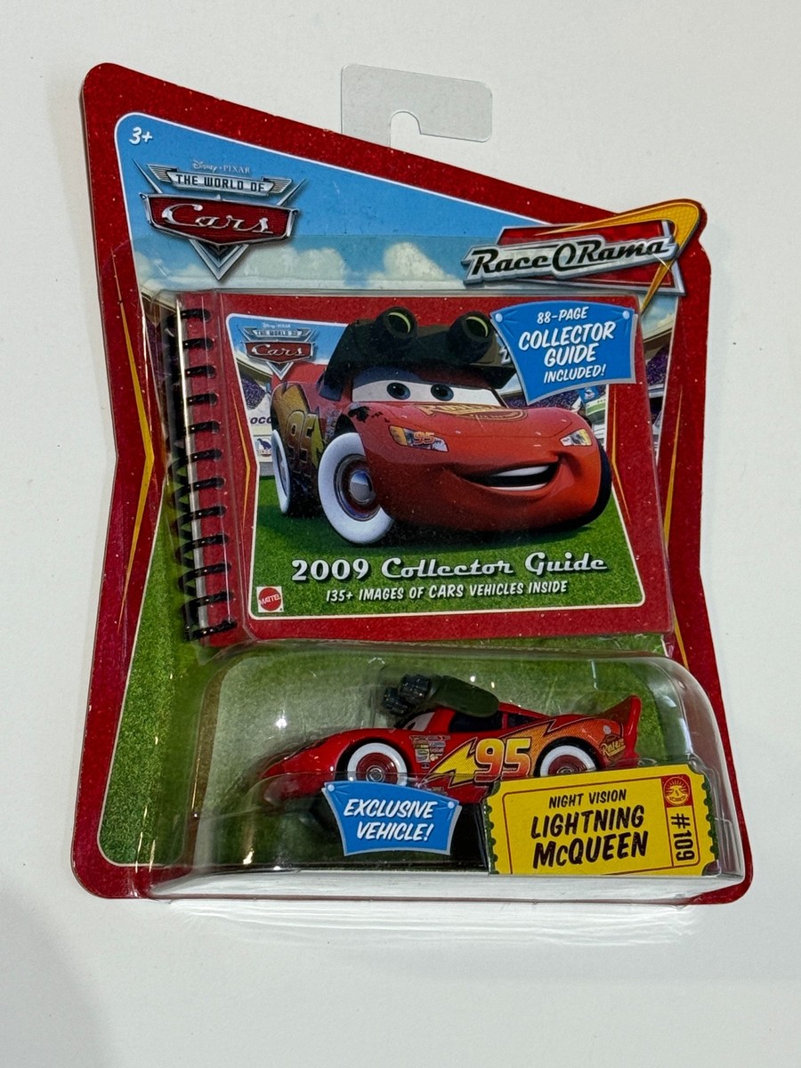 Disney Pixar Cars Night Vision Lightning McQueen RaceORama 2009