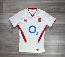 England Rugby Union 2025 2026 Home Pro Rugby Jersey Shirt Castore Size M