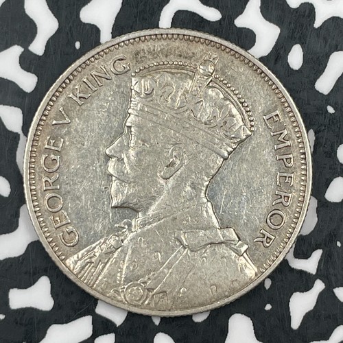 1935 Southern Rhodesia 1/2 Crown Half Crown Lot#F7049 Silver!