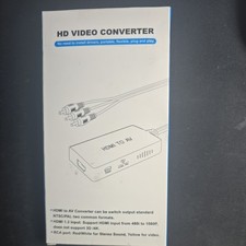 HD video converter HDMI to av /RCA. See Picture Please