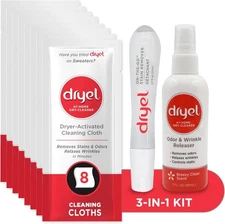 At-home Dry Cleaner Kit, New and Improved with Rapid Refresh Technology, Gentle