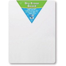 Flipside, FLP10065, Unframed Mini Dry Erase Board, 1 Each,White 10"W x 12"H