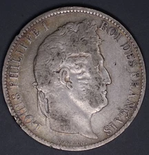1831-A France 5 Francs - Louis-Philippe -  KM-745.1