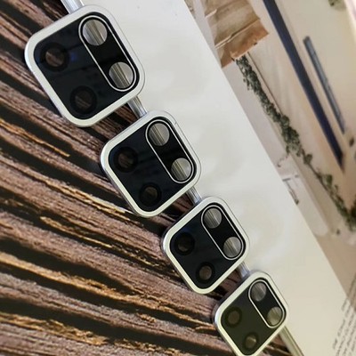 For Redmi Note 9S 9 Pro Metal Back Rear Camera Glass Lens Cover Protector Parts