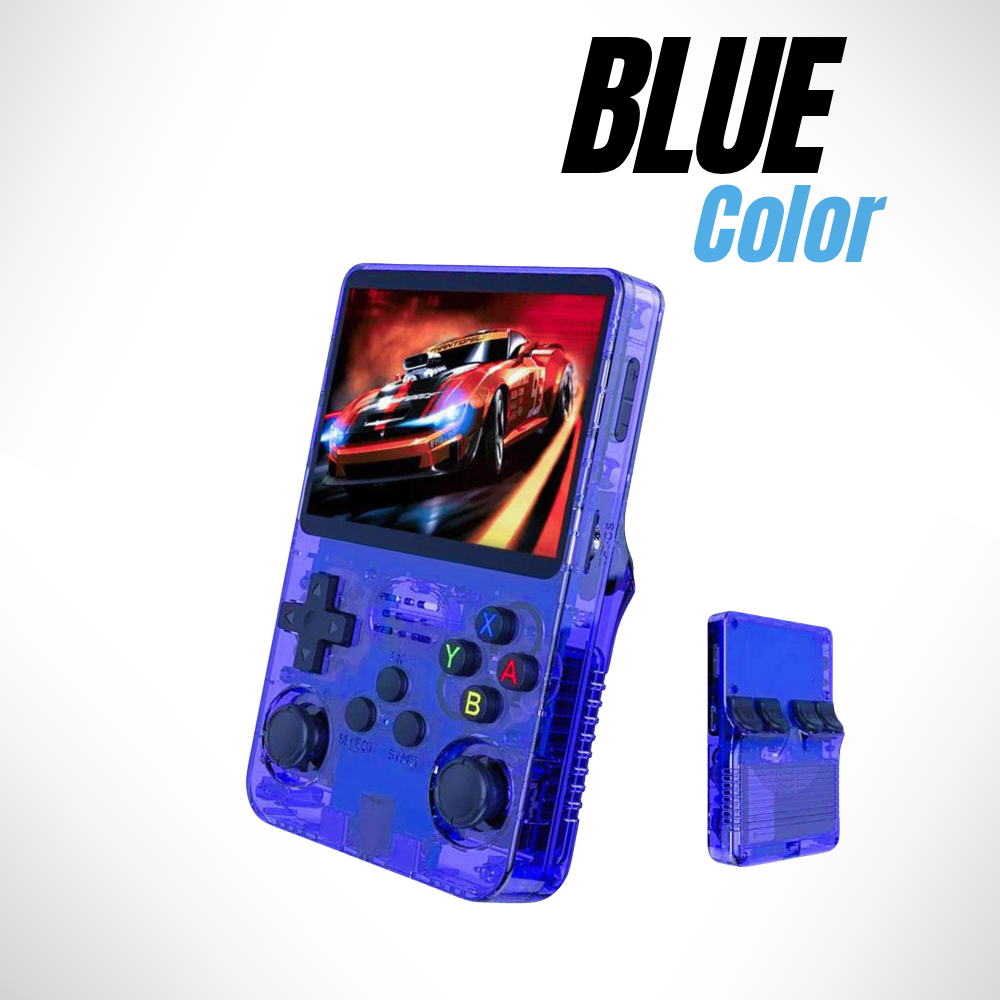 R36S Retro Handheld Game Console 64GB Linux 3.5 Inch IPS Portable Gaming System