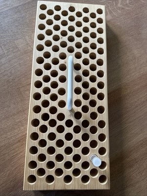 4 Stück Sortierplatte Holz Homöopathie Aura soma Bachblüten Globuli Neu