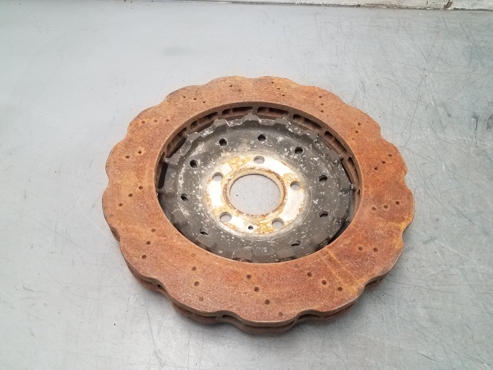 2017 Audi R8 V10 Plus Spyder Brake Rotor Set #4720 CA2