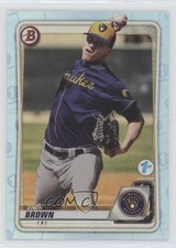 2020 Bowman 1st Edition Sky Blue Foil Zack Brown #BFE-34 00gy