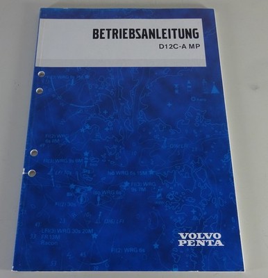 Betriebsanleitung Volvo Penta Bootsmotor D12C-A MP Stand 06/2000