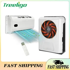 12V Split Air Conditioner AC Kit For Cooling RV Truck Tractor Trailer Campers